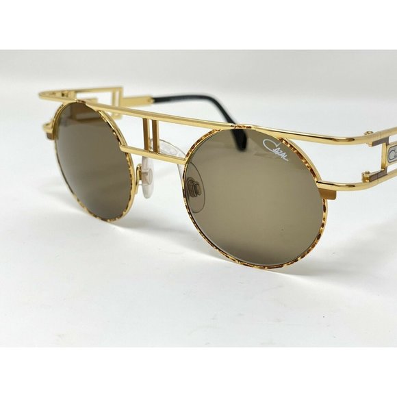 Cazal Vintage Eyeglasses Model 958 - Col. 33- Gold & Marble Brown - Picture 4 of 11
